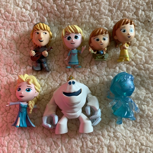 Disney Frozen Funko Mini Figure Set RARE 2015 - Picture 2 of 4